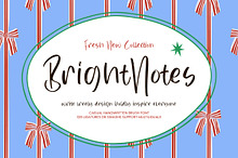 Bright Notes Casual Handwritten