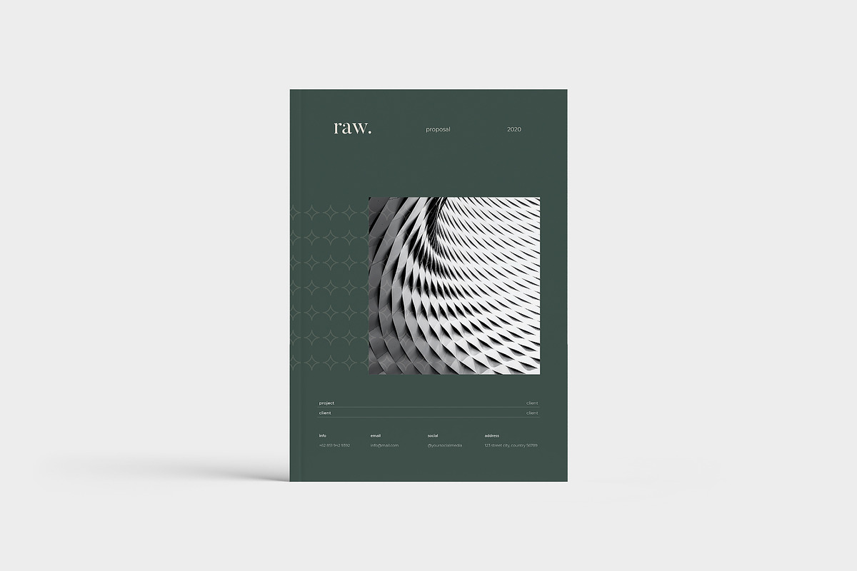 Raw Pitch Pack, a Brochure Template by Loc Tropis (Photo 3 of 19)