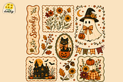Spooky Vibes Cottagecore Fall PNG, an Object Graphic by Daisy Design (Thumbnail 1 of 3)