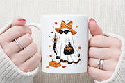 Cute Funny Ghost Pumpkin Halloween P, an Illustration by Sublimation Artist (Thumbnail 8 of 9)