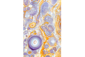 Abstract agate pattern with swirls, an Abstract Photo by Lermont51