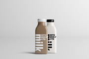Milk Bottle Mock-Up 2 (Medium), a Packaging Mockup by AY Mock-Ups (Thumbnail 7 of 11)