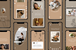 Instagram Reel Cover Templates Canva