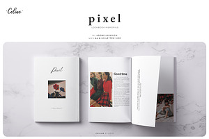 PIXEL Lookbook Memories Template