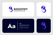 Modern Gradient Rocket Letter B Logo, a Branding & Logo Template by Artnivora.Std (Thumbnail 2 of 4)