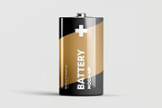Battery C Mock-up, a Product Mockup by zippypixelstudio (Thumbnail 1 of 2)