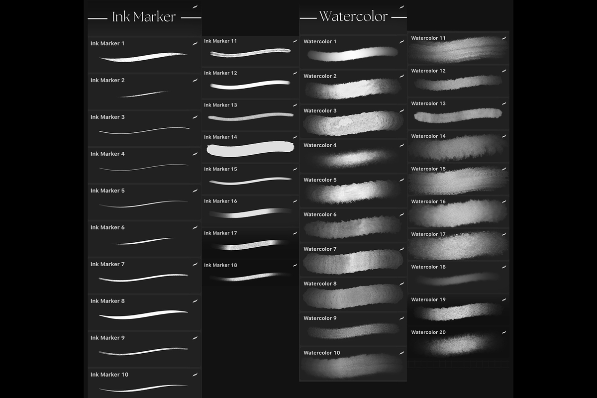 Ultimate Tattoo Procreate Brushes, a Brush Add-On by LaurenceVArtiste (Photo 7 of 7)