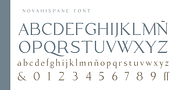 NovaHispane, a Serif Font by Ixipcalli (Thumbnail 4 of 5)