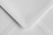 HF monogram logo, a Branding & Logo Template by LINKED LETTERS STUDIO (Thumbnail 2 of 3)