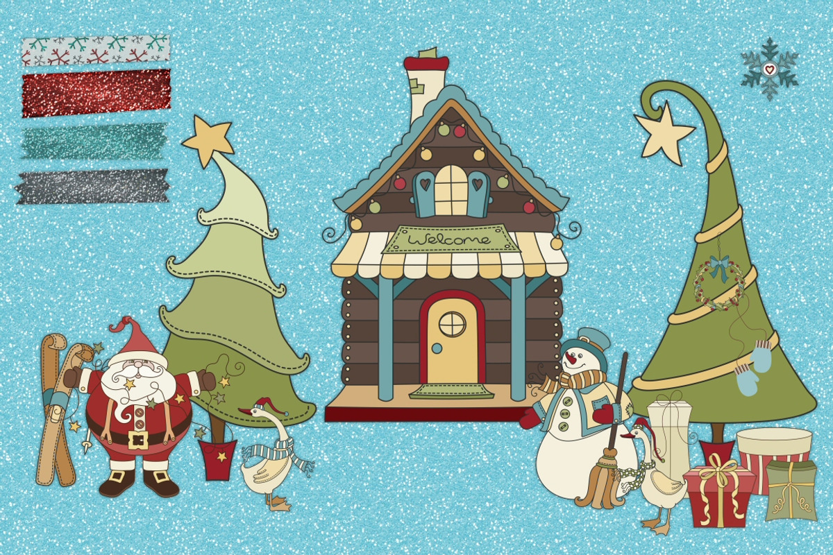 Christmas Clipart, an Illustration by MDD Designs (Photo 3 of 5)