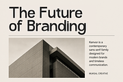 Kenvor Contemporary Sans Serif, a Sans Serif Font by Muksal Creative (Thumbnail 4 of 12)