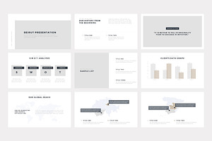 SMPL Minimal PowerPoint Template