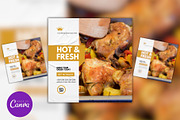 Editable Chicken Fry Canva Template, a Social Media Template by Mishek Munene (Thumbnail 3 of 4)