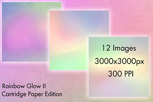 Rainbow Glow Backgrounds Vol. 2