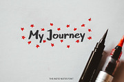 Moto Notes font (handwritten), a Font by kittym.ro (Thumbnail 9 of 10)