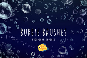 Bubble Photoshop Brushes, a Brush Add-On by Andrew Skoch Design