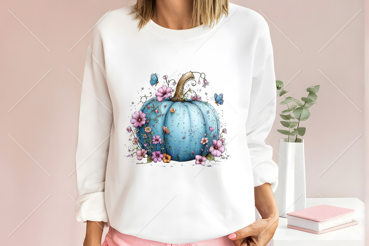 Whimsical Fall Pastel Pumpkin PNG, a Seasonal Illustration by Canvas Craft (Photo 6 of 10)