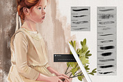ARTIST'S STUDIO PROCREATE KIT, a Brush Add-On by AlexandraArt (Thumbnail 7 of 17)