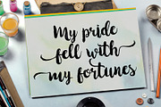 Hollic Brush, a Script Font by Barland Design (Thumbnail 4 of 6)