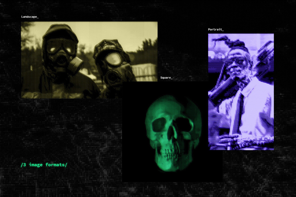 Retro Screen Monitor Effect - PS CC, a Templates & Theme by MDG (Photo 5 of 10)