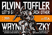 BACKBONES Futuristic Sci Fi Font, a Sans Serif Font by Templatiostudio (Thumbnail 2 of 12)