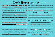 Doodle Brushes, Vector Pack, a Brush Add-On by a Blond Moment (Thumbnail 2 of 6)