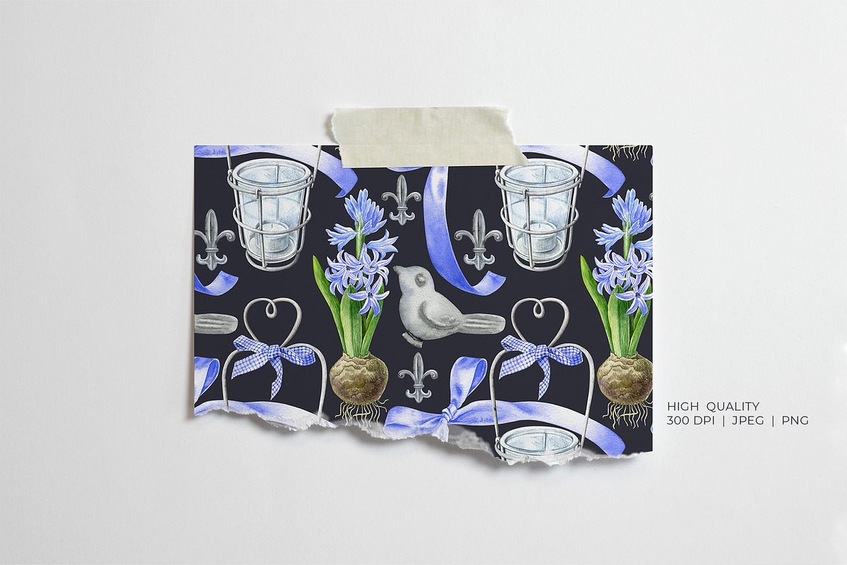 Floral Cottage Watercolor Collection, a Seasonal Illustration by YarovaArt (Photo 3 of 16)