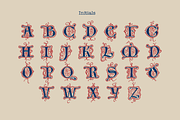 Mainz manuscript 2 fonts set, a Blackletter Font by kaer_shop (Thumbnail 6 of 14)