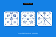 3 Geometric Tile Seamless Patterns, a Pattern Graphic by Sundaylab (Thumbnail 1 of 2)