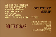Goldtext Duo - Versatile Font Duo, a Serif Font by Attractype (Thumbnail 2 of 6)