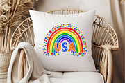 America Rainbow Boho PNG, an Illustration by DreamCafeArt (Thumbnail 6 of 7)