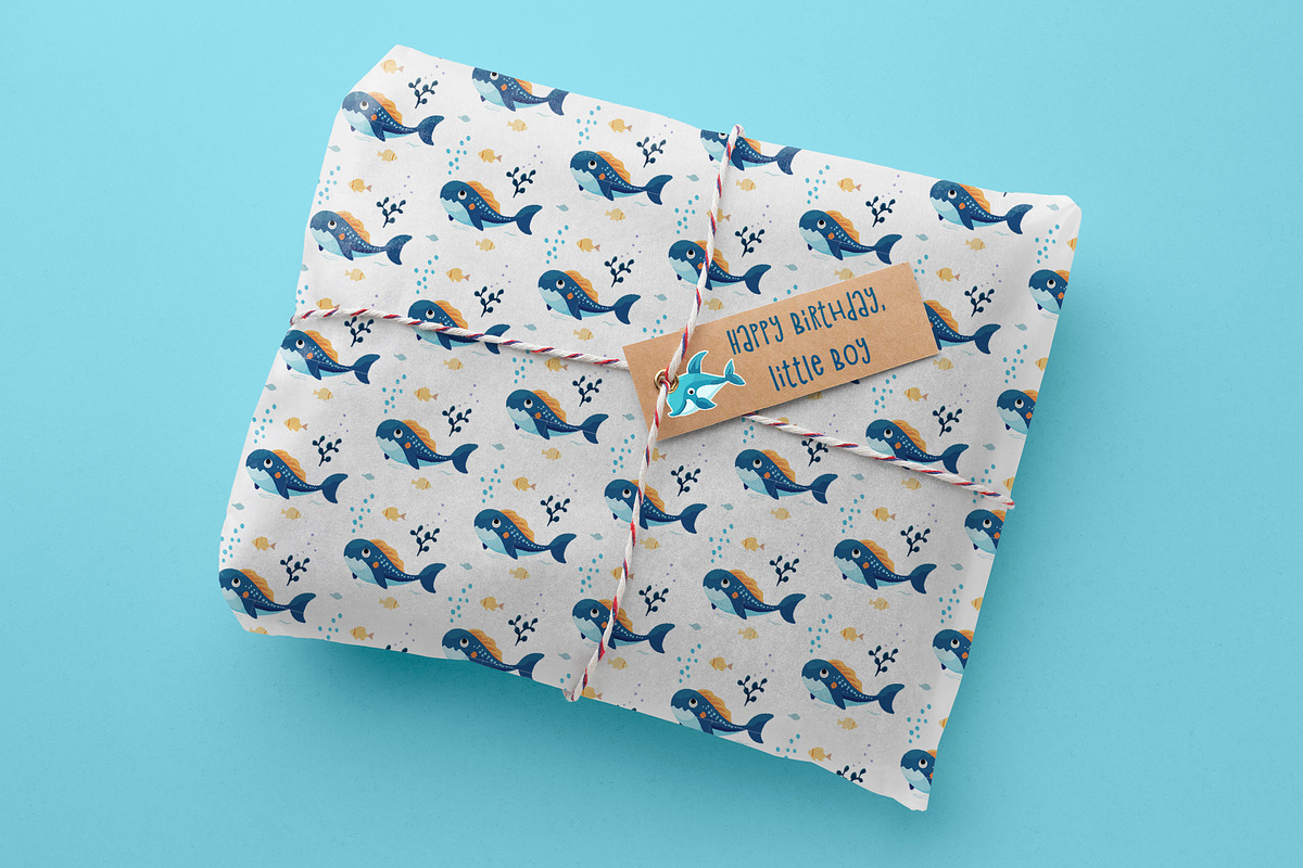 Cute fish and sealife design bundle, an Object Graphic by Doodle emporium (Photo 7 of 11)