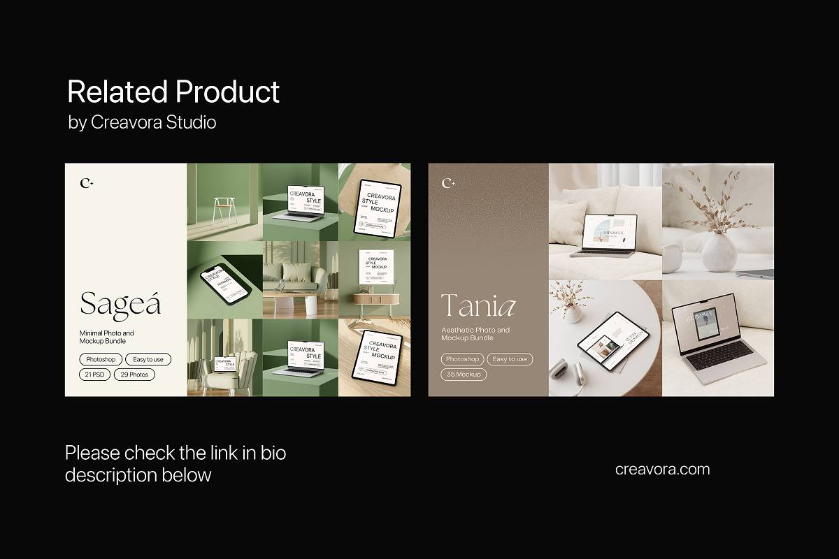 Mosá - Urban Minimal Mockup Bundle, a Device Mockup by Creavora (Photo 11 of 11)