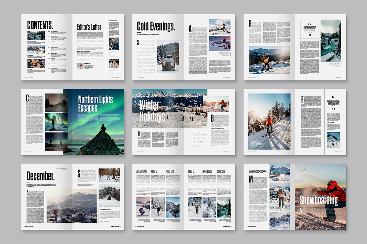 Magazine Template, a Magazine Template by BrandPacks (Photo 3 of 5)