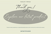 Roselife, a Handwritten Font by Nathatype (Thumbnail 11 of 11)