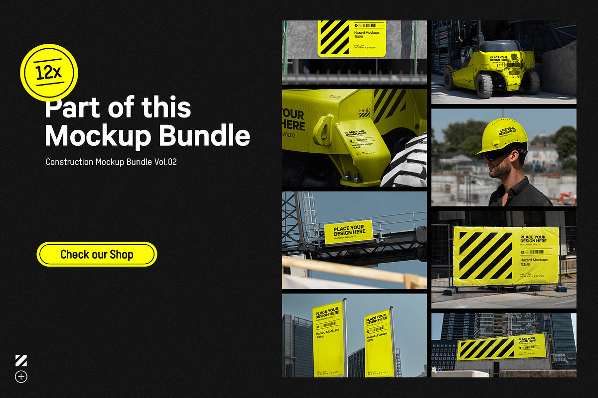Double Banner Flag Mockup, an Advertising Mockup by HAZARD MOCKUPS (Photo 9 of 9)