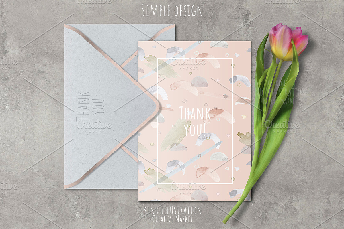 Postcard mockup, a Product Mockup by ⚞ Kind Illustration ⚟ (Photo 4 of 6)