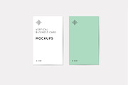 Vertical Business Card Mockups, a Print Template by Wild Ones (Thumbnail 4 of 5)