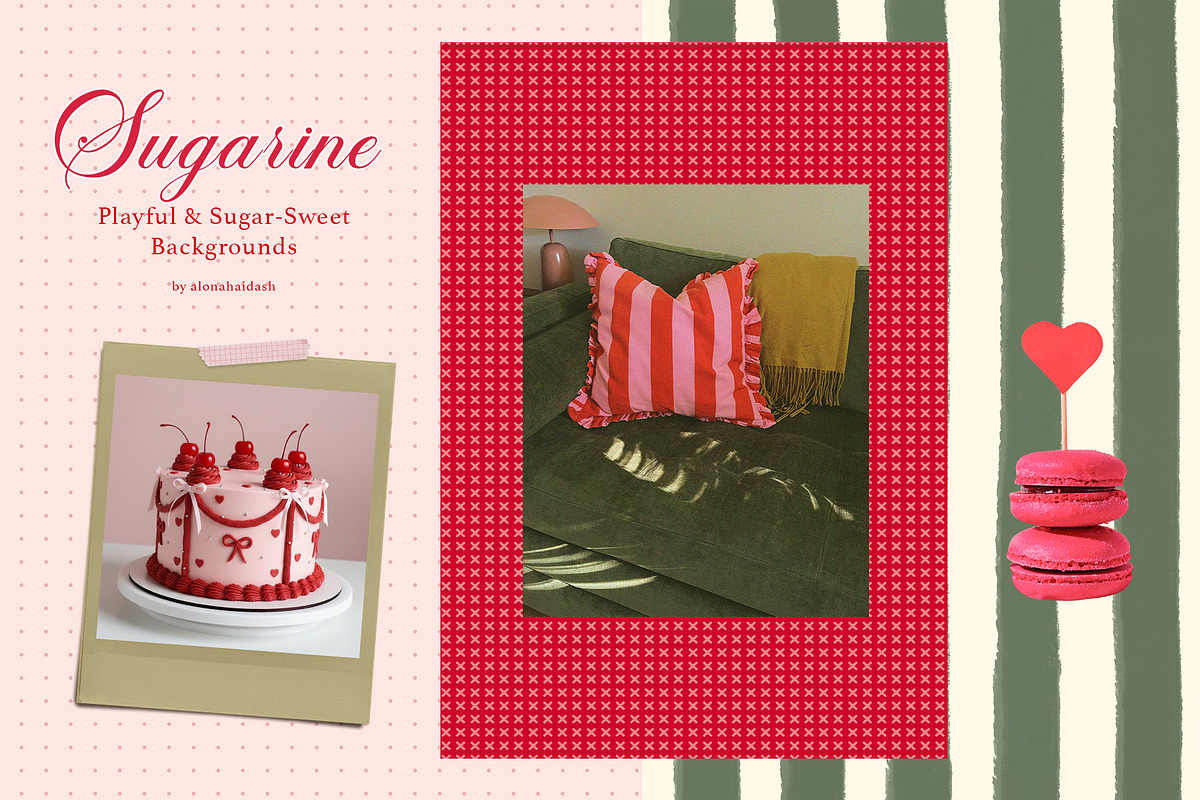 Sugarine Sweet Backgrounds, a Background Graphic by alonahaidash (Photo 13 of 15)