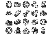 Financial coins currency collection, an Object Graphic by pikepicture (Thumbnail 2 of 3)