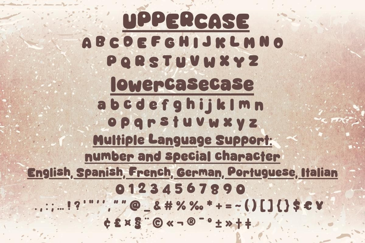RETRO - Handwritting, a Handwritten Font by Charmingbear59.design (Photo 5 of 5)