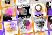 Instagram Social Media CANVA Vibrant, a Social Media Template by Vermeulen Design Studio (Thumbnail 5 of 6)