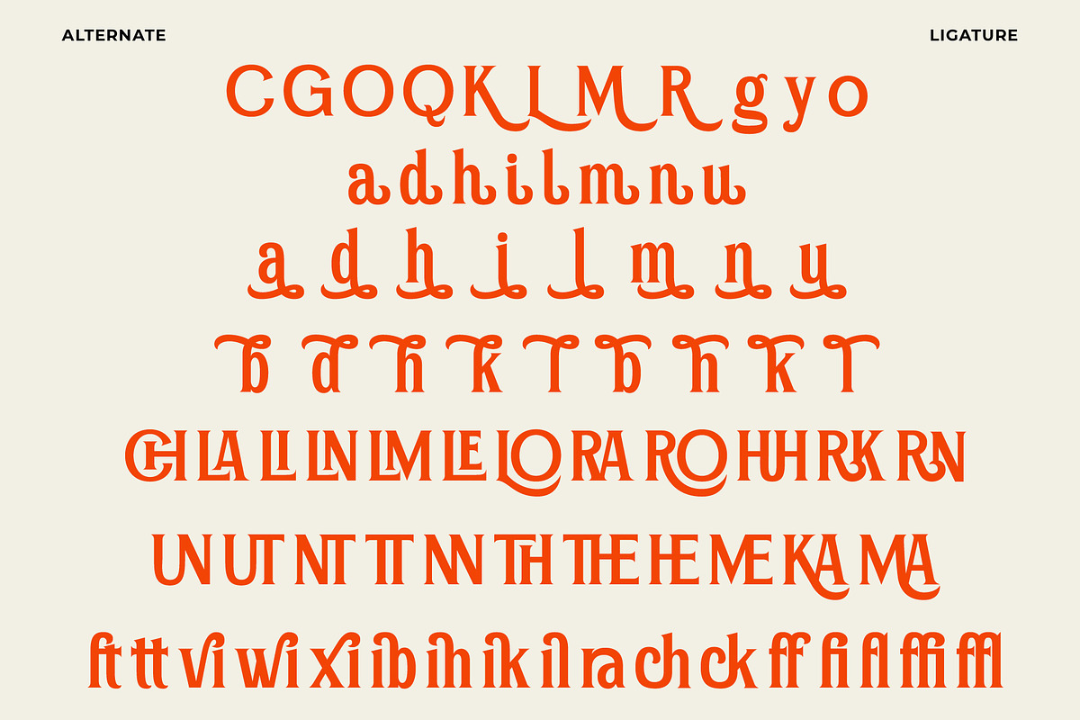 Epilonion - Serif Display Font, a Serif Font by Brainwaves.Studio (Photo 5 of 11)