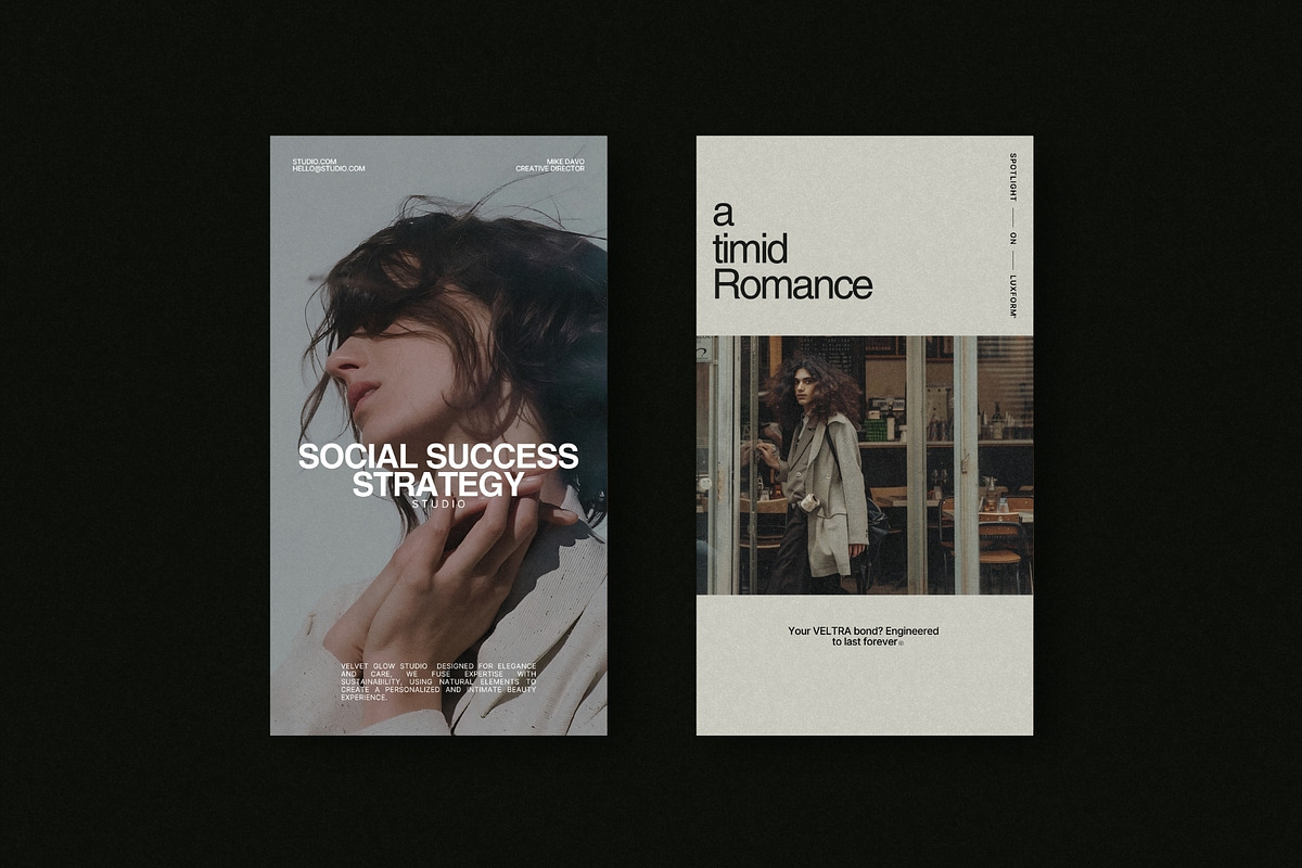 ZORA | Instagram STORIES Bundle, a Social Media Template by The Aesthetic Studio (Photo 8 of 10)