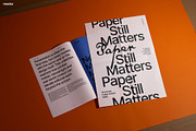 Editorial Folded Poster Mockup Set, a Books & Magazine Mockup by Mocku (Thumbnail 7 of 17)