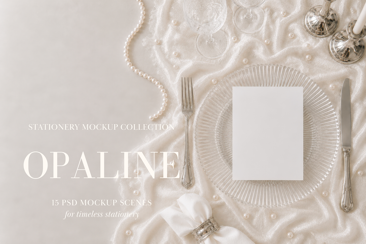 Vellum Stationery Mockup Bundle, an Advertising Mockup by Serenefeeling (Photo 1 of 12)