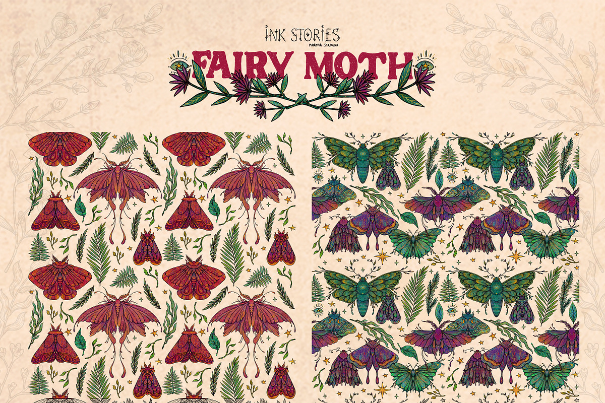 Fairy Moth, an Animal Illustration by Ink Stories (Photo 18 of 27)