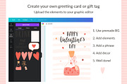 Valentine's day. Cards & Patterns, a Decorative Illustration by Valeria Soloveva (Thumbnail 10 of 17)