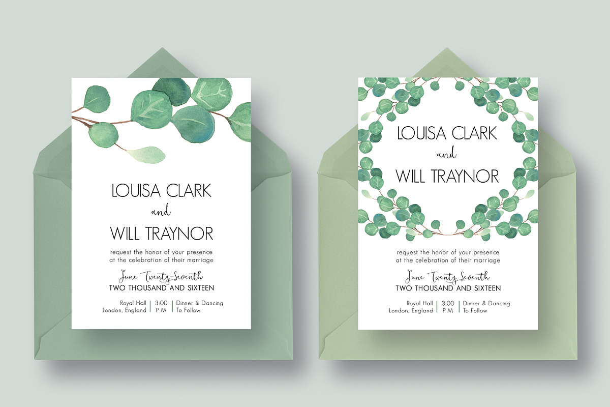 Tremendous Eucalyptus Collection, an Invitation Template by Knotted Design (Photo 9 of 24)