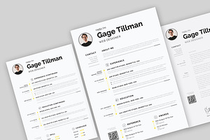 Simple Resume And Cover Latter